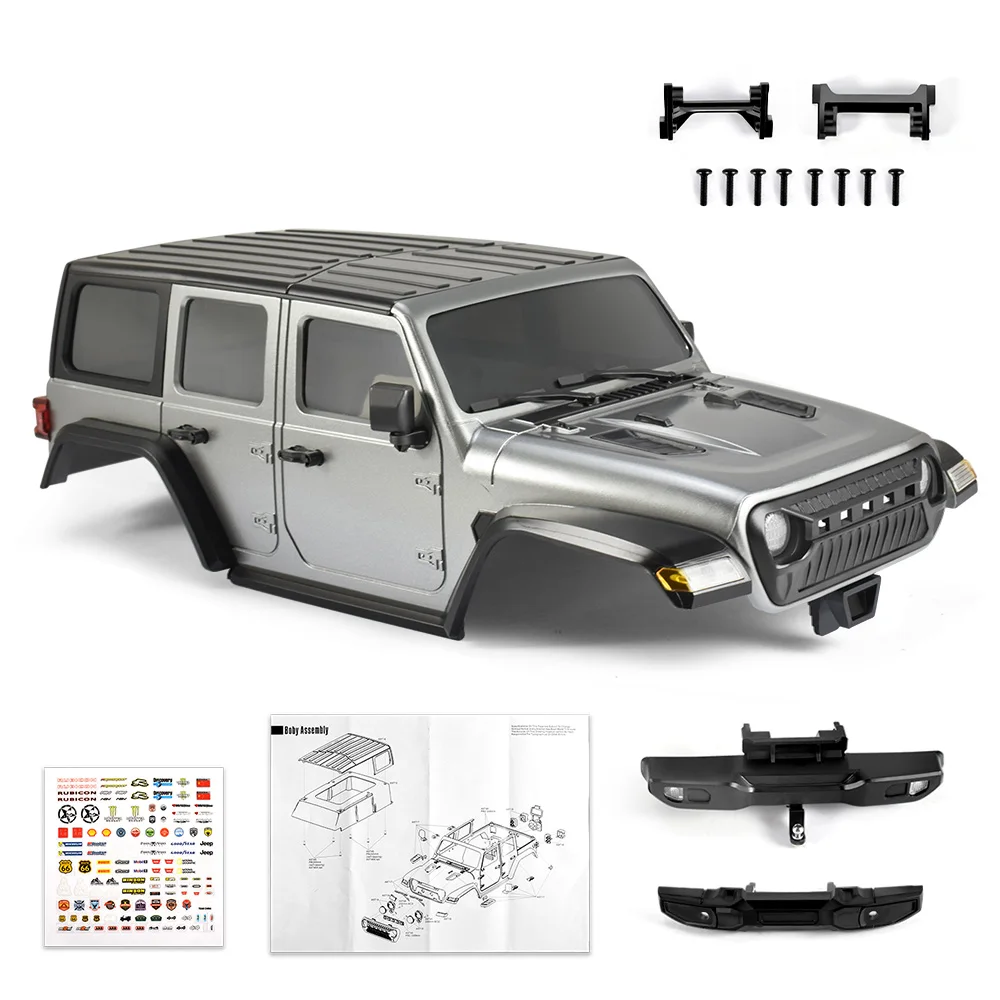 RC Car Shell 1:18 Car Casing Simulation Hard Body Pickup Body Shell For 1/18 RC Crawler Car Original Upgrade Parts