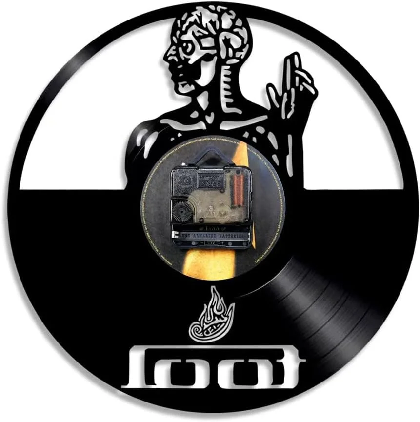 Tool Band Vinyl Record Wall Clock Home Decor Retro Wall Watch Boys and Girls Unique Gift Creative Rock Band Wall Clock