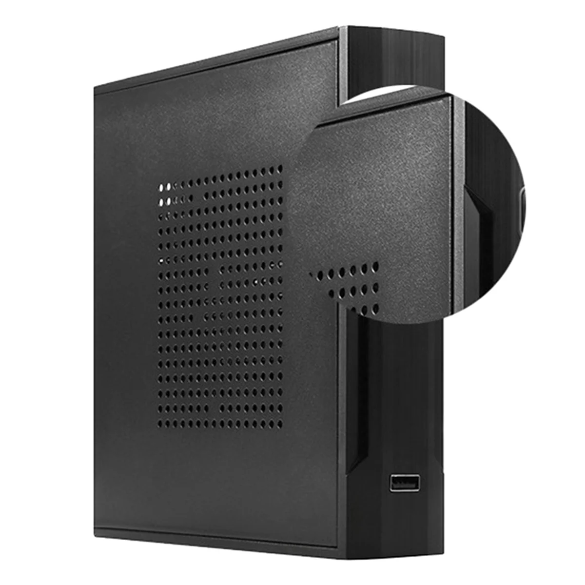 BNGF-ITX เคสคอมพิวเตอร์ TX02 เคสตั้งโต๊ะขนาดเล็กการควบคุมอุตสาหกรรมเคส HTPC