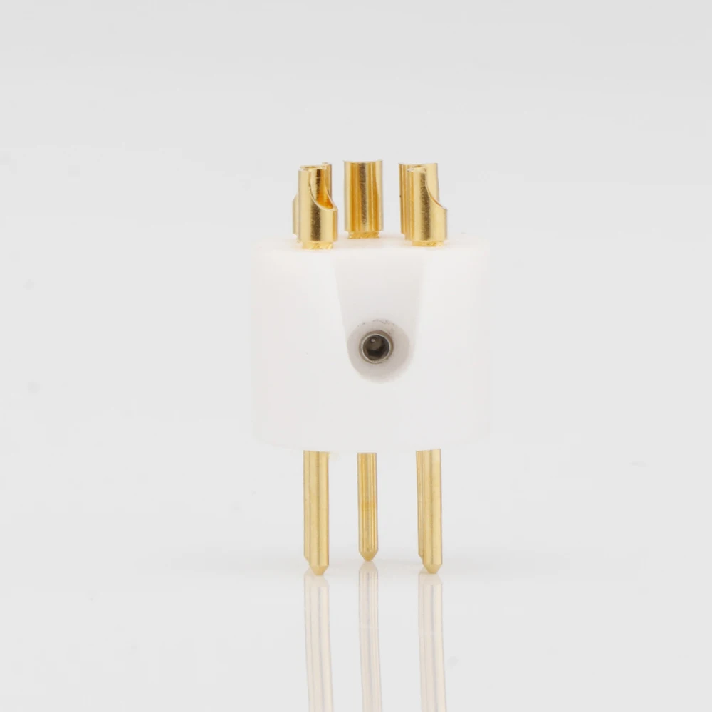 LP Turntabe 5-Pin DIN Messing Vergoldeter Stecker Plattenspieler Tonarm 5-Pin Männlicher DIN-Anschluss FÜR REGA LINN ROKSAN PROJECT GRACE – Detail 6