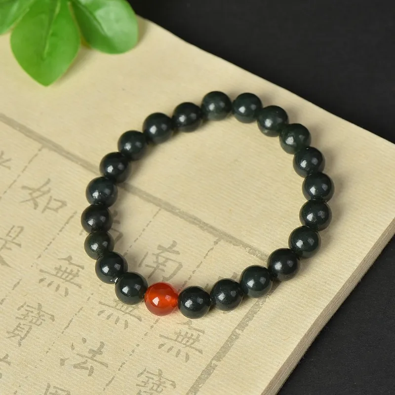 

Sapphire Single-circle Bead Bracelet, Suitable for Daily Wear and Bracelet.