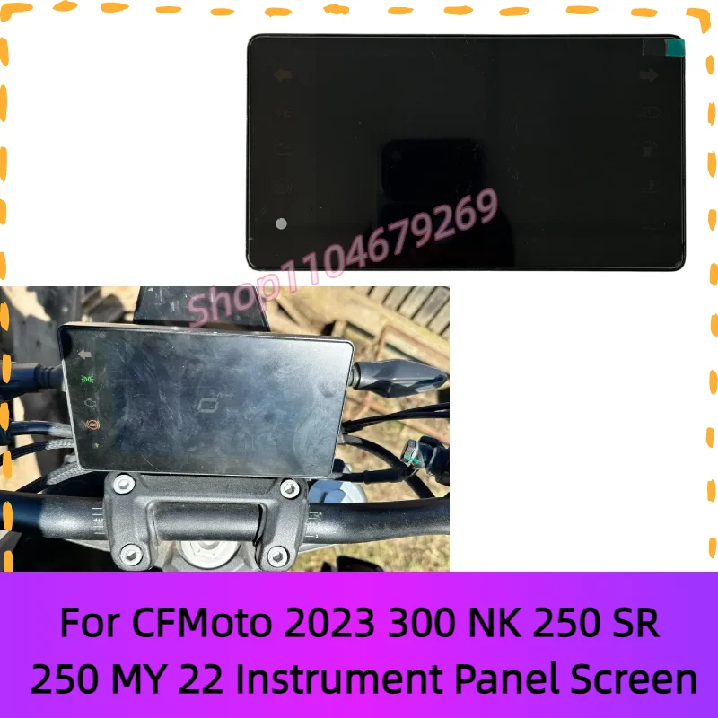 

ЖК-дисплей для приборной панели CF Moto 2023 300 NK 250 SR 250 MY 22 в сборе с центральной рамкой