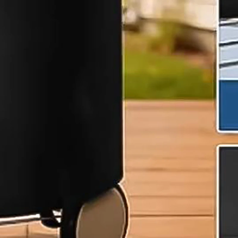 

For Weber Grill Cover: Weatherproof Protection For Kettle & Charcoal Protective -Specialized Rain Cover For Garden Barbecues