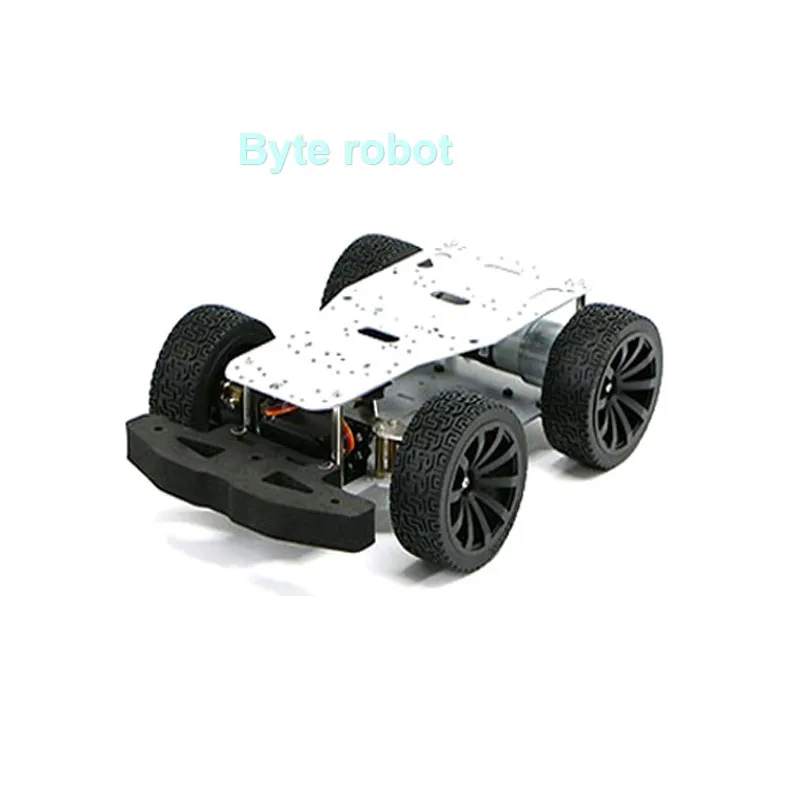 Ackerman Chassis Series Intelligent Car Chassis Unmanned Vehicle High-Precision GMR Encoder Motor Four-Wheel Drive Electric Car