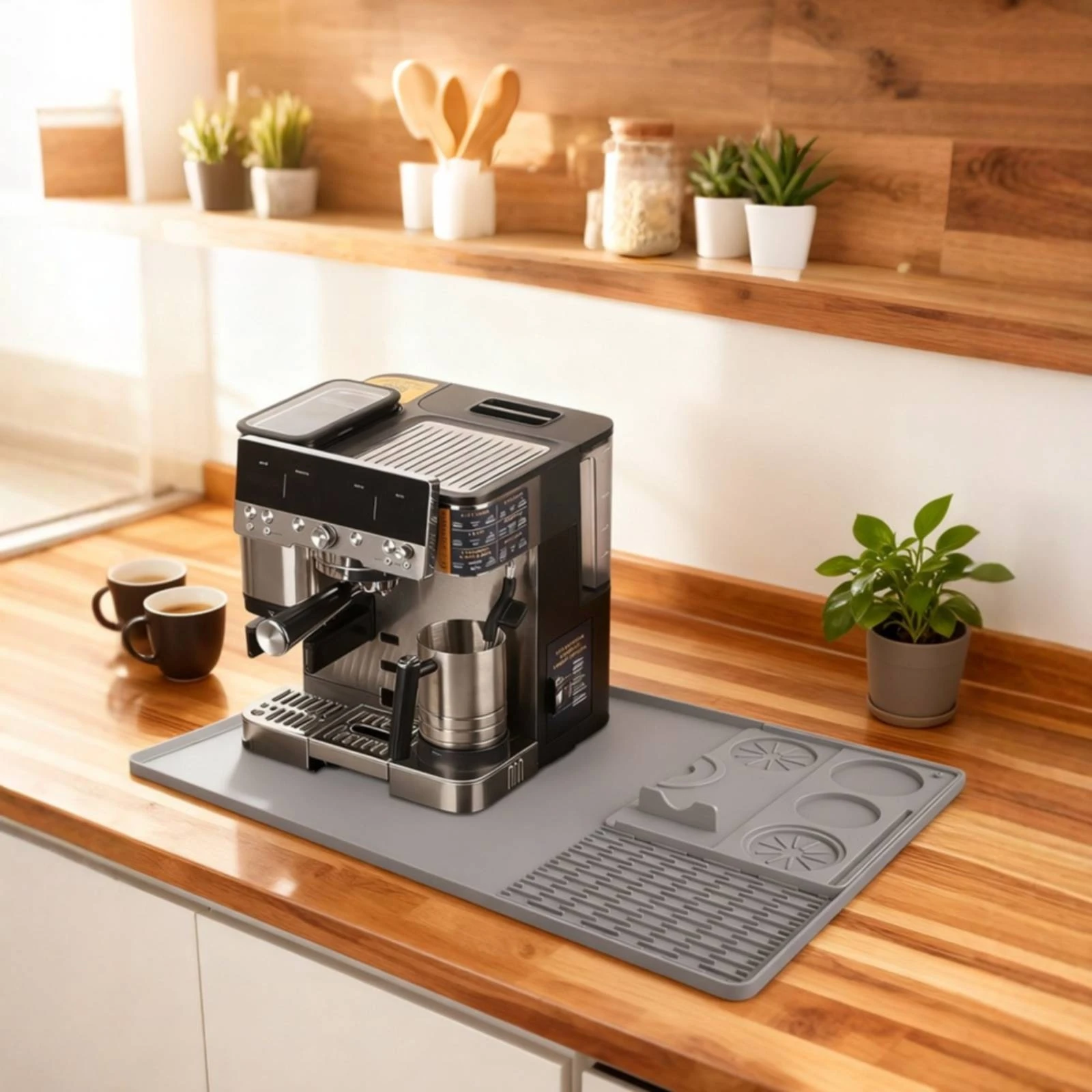 silicone-espresso-mat-with-draining-area-detachable-coffee-machine-mat-countertop-protector-washable-non-slip-for-home-baristas