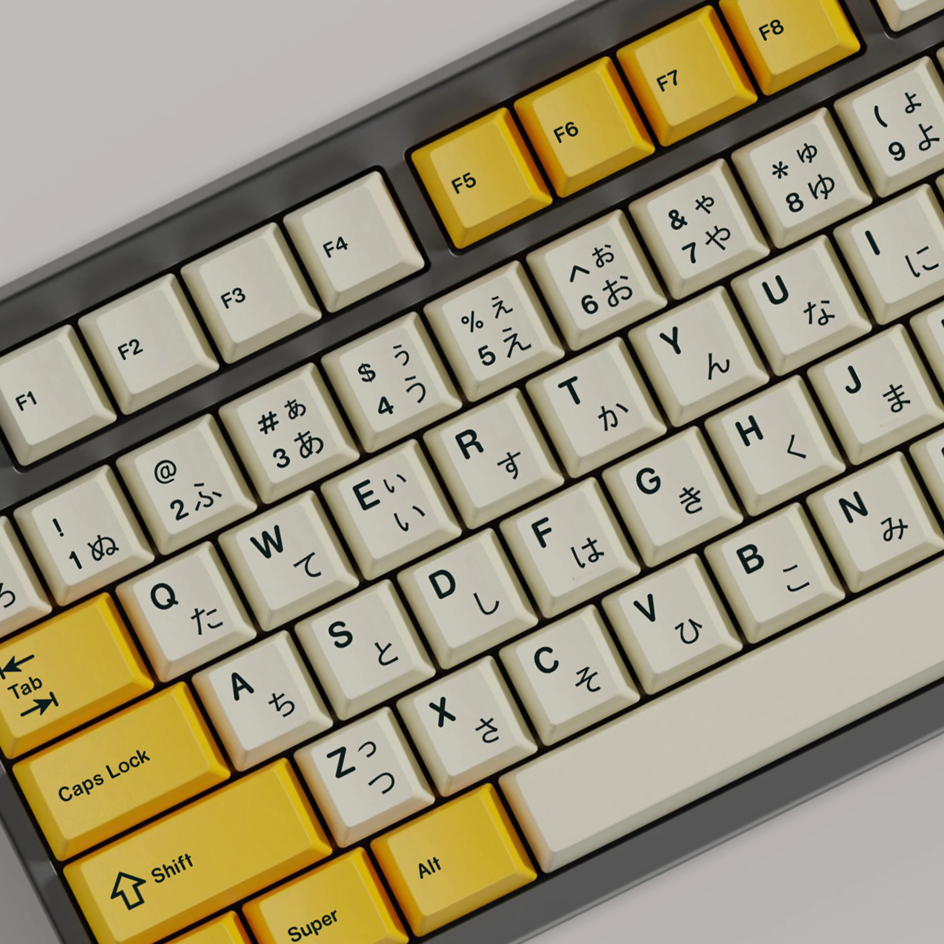 

GMK Qinxia-Customized keyboard pbt sublimation original height keycap split space