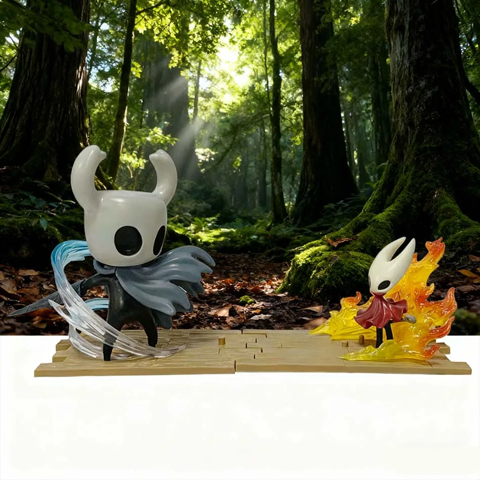 인기 판매 게임 홀로우 나이트 애니메이션 피규어 책상 장식 호넷 셔마 PVC 액션 피규어 수집용 모델 장난감 소년 크리스마스 선물