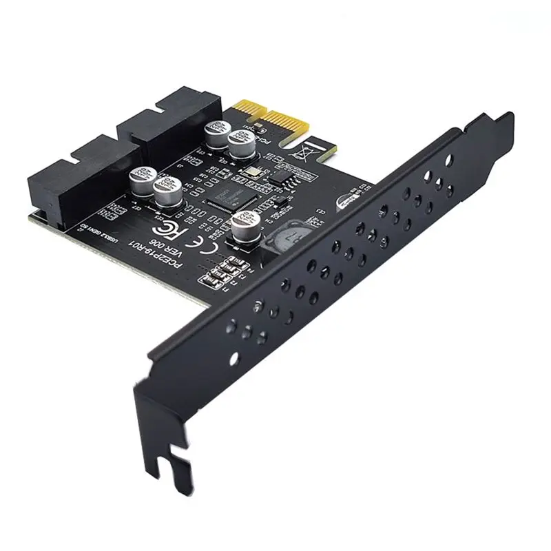 ABAN USB 3.2 Pci Express Adapter Pci E to 7 Ports USB3 Gen1 Expansion Adapter Card Pci-E Extender Pci Express Card