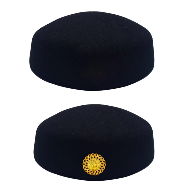 Fashion Hat For Women Stewardess Hat Stewardess Pillbox Hat Airline Stewardess Hat Air Hostesses Hat Stewardess