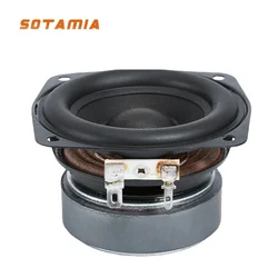 SOTAMIA 1 szt. 3-calowy głośnik niskotonowy Hifi domowa muzyka audio 4 Ohm 15W dźwięk głośnik basowy DIY kino domowe głośnik niskotonowy