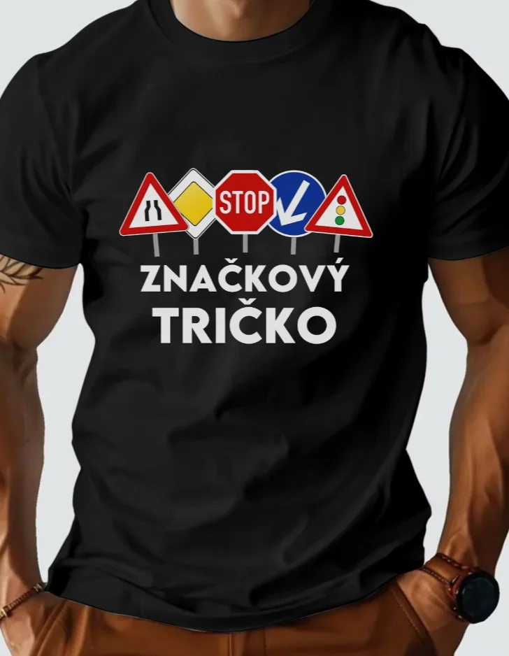 Men'S StopT-Shirt - Casual Short Sleeve Top with Playful Traffic Sign Design, Perfect for Summer  Tshirt Playful Tee Comfortable