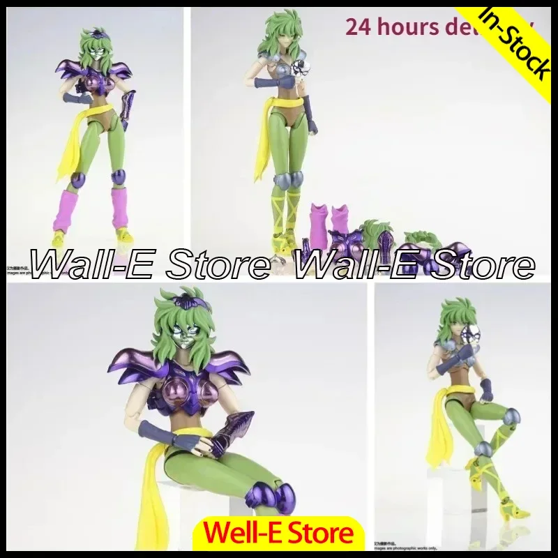 

В наличии Новый GoodTony/GT Ophiuchus Shaina Silver Saint Seiya Myth Cloth EX Knights of The Zodiac Фигурка Игрушки Подарки