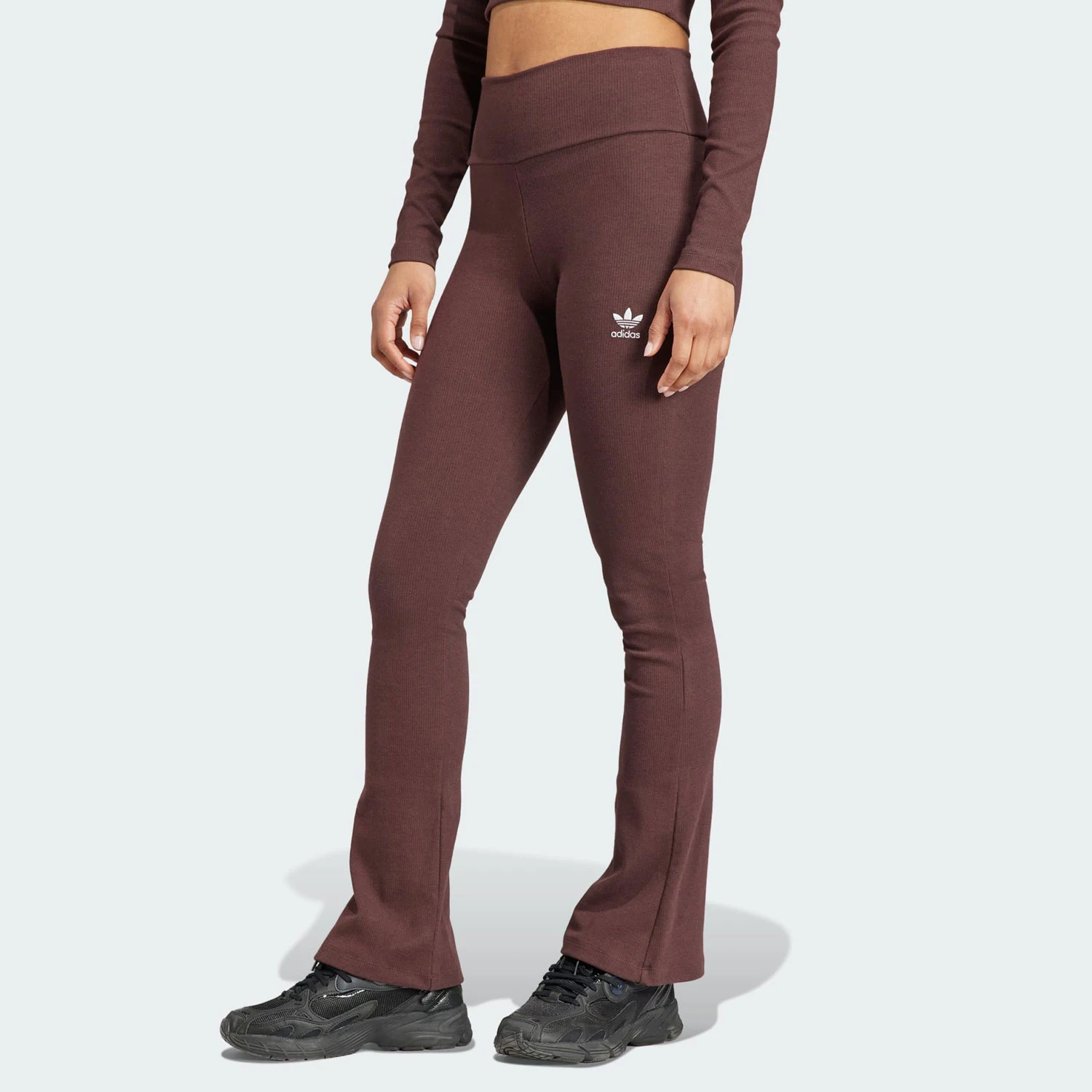 Adidas Three Stripes Women's Fashion Slim Flared Pants IJ5398