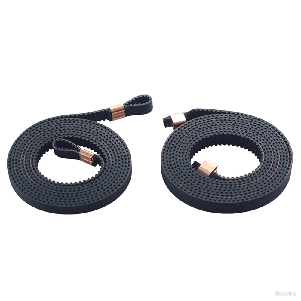 

2 x 2GT Timing Belt Kit for Kobra 2 Max For 3D Printer XY Axis with Copper Buckle for Secure Connection and Wear Resistance
