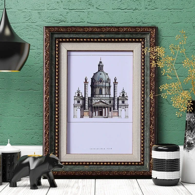 Фоторамка Дворцовая в ретро ст – обзор и цена Resin Art Photo Frame