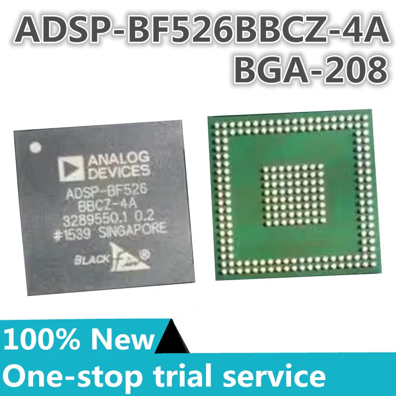 

1-10pcs %New original ADSP-BF526BBCZ-4A package BGA-208 DSP digital signal processor