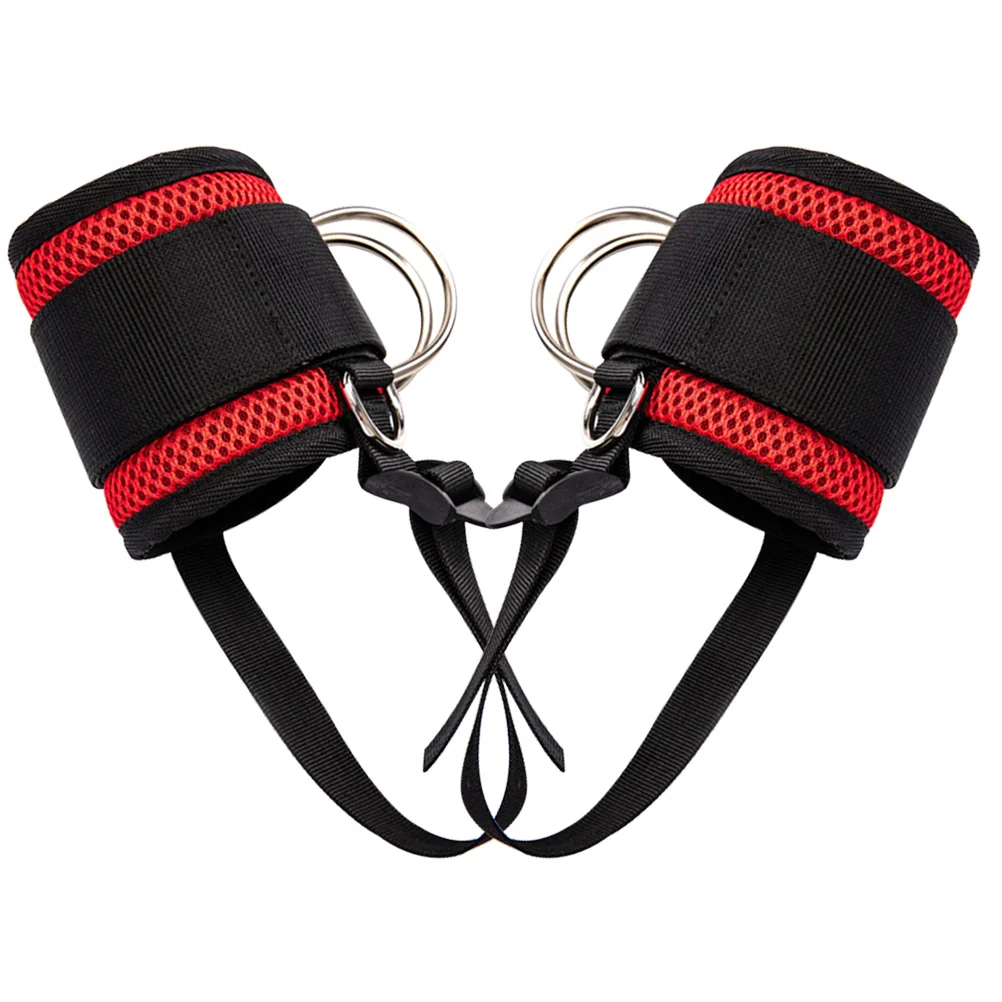 

1Pair Ankle Strap for Cable Machine Wear-Resistant Leg Resistance Band Home Gym Exercise Accessory Adjustable Fitness Ankle Cuff
