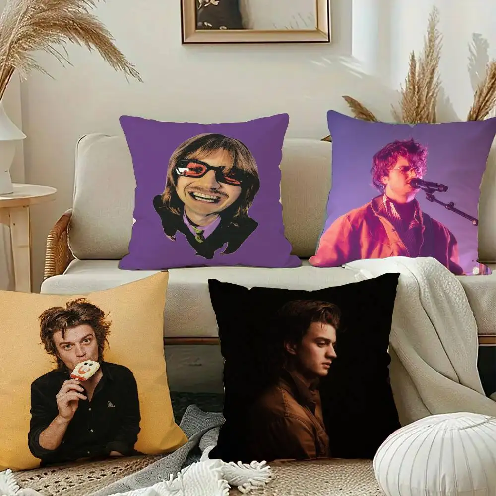 D-Djo المغني جو K-كيري كيس وسادة قصيرة أفخم الوجهين طباعة مربع رمي وسادة تغطي أريكة وسادة المنزل ديكور #2