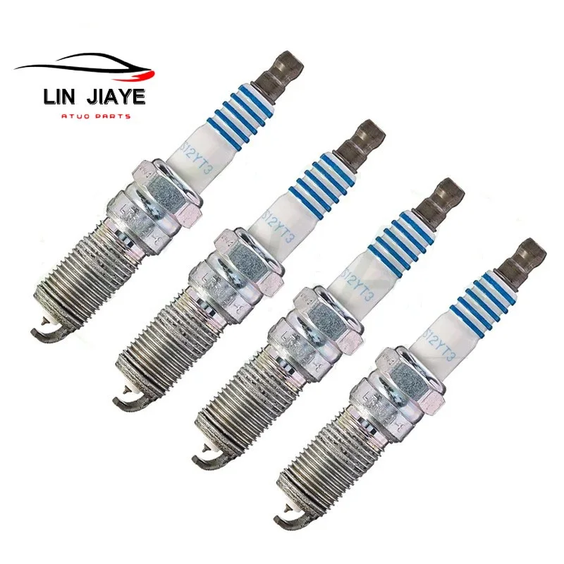 4/8PCS SP-548 CYFS-12-F1 Platinum Spark Plug Candles For Ford Crown Victoria Mustang F-150 2011-2017 SP548 CYFS12F1 SP 548