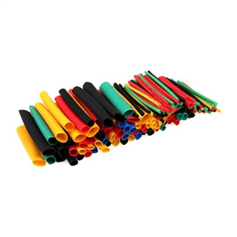 

Термоусадочная трубка 328X Кабельная оболочка 8 размеров Комплект термоусадочных трубок Обертка электрического кабеля для промышленного использования