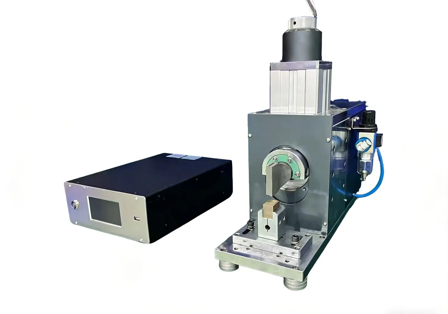 New 220V Ultrasonic Copper Spot Welder 2000W 20kHz 8mm Thickness for Aluminum Copper Terminal Crimping Mutianqi
