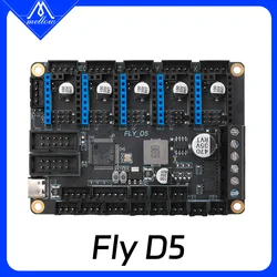 Mellow Klipper/Marlin Firmware DIY 5 Axis FLY D5 Board UART TMC2209 Motor Driver 3D Printer Parts For Ender 3/5 Voron0.1/0.2