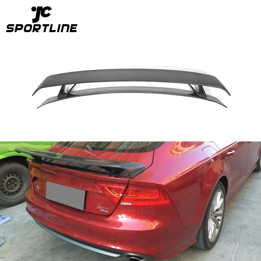 

TTS Style Auto Carbon Rear Spoiler For Audi A7 SLINE 4Door Sportback 14-15