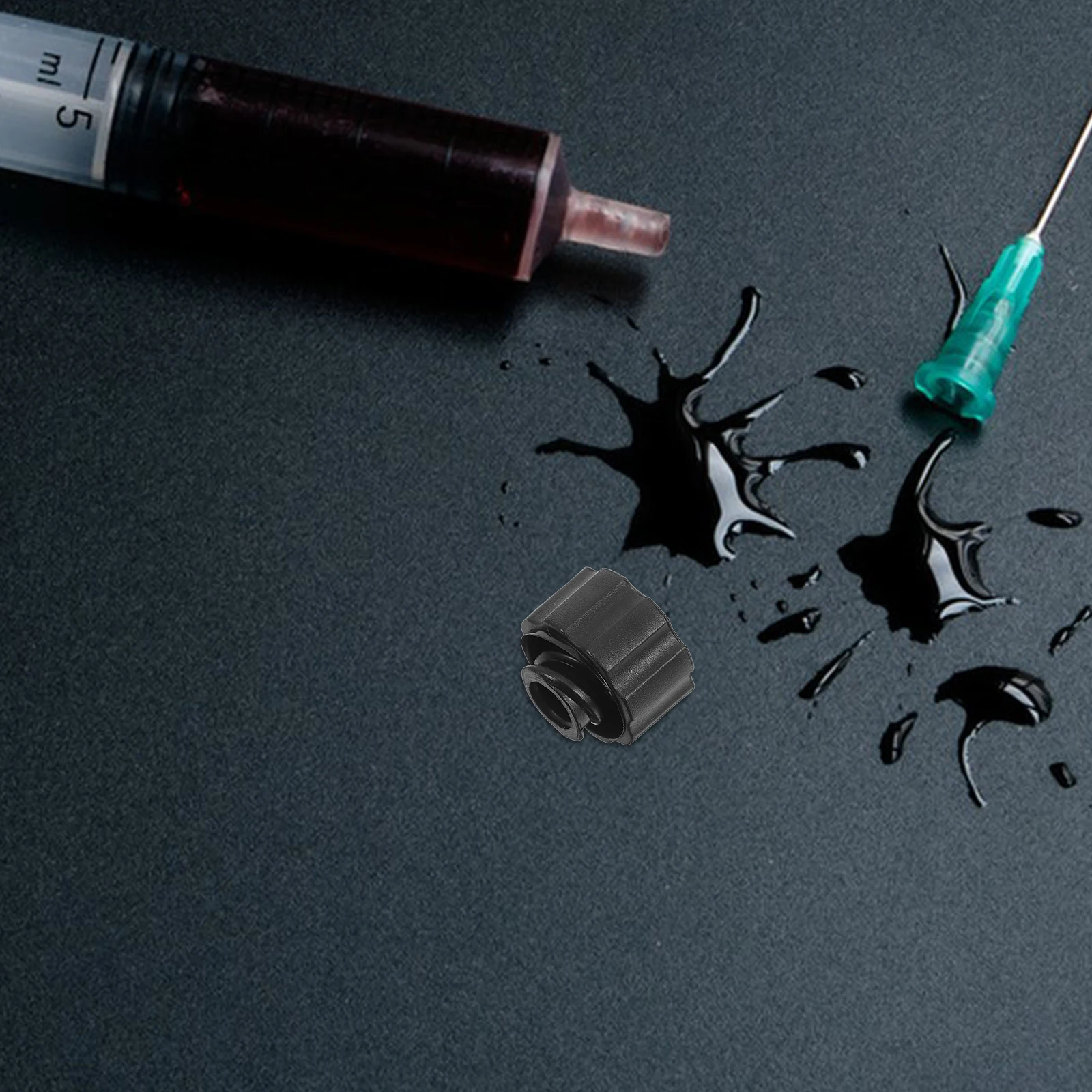 

40pcs Plug Spiral Screw Leakproof Glue Dispensing Caps Prevent Drying Clogging Precision Applicator Caps Perfume Refill Squeeze