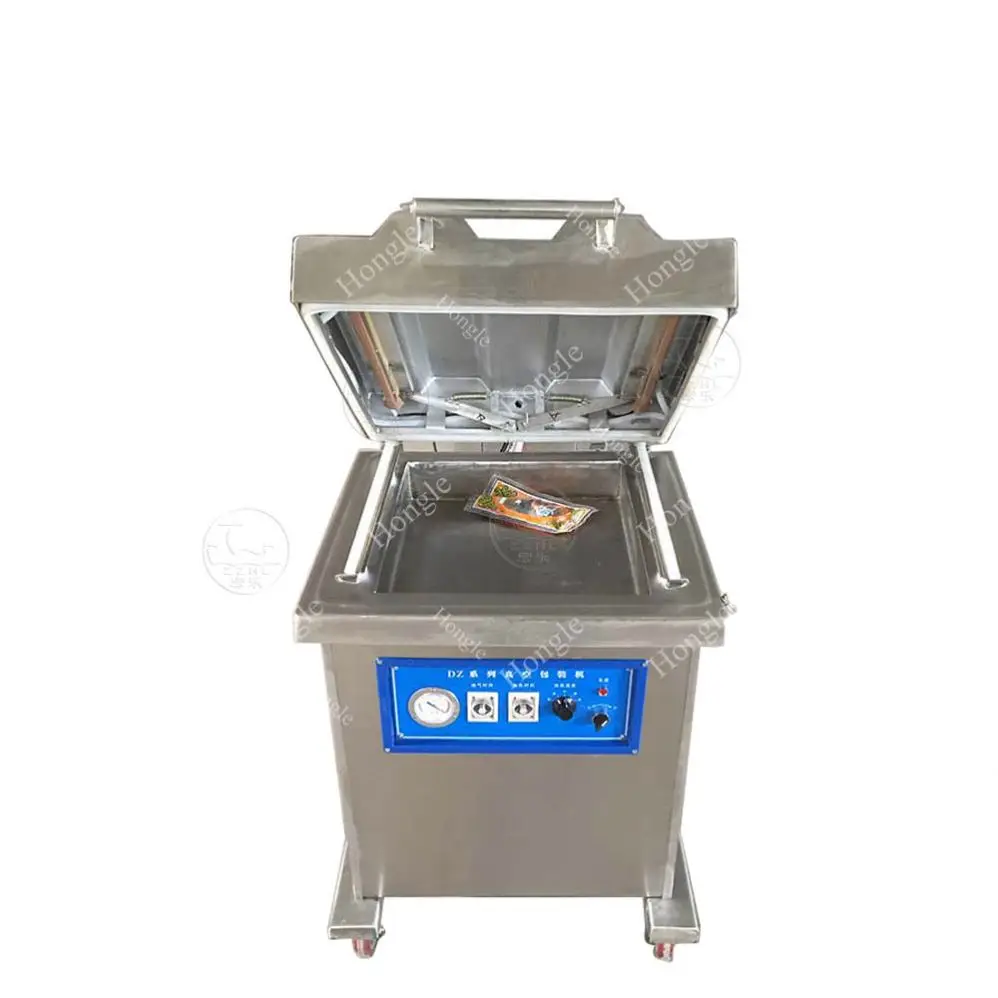 vacuum heat sealing machine nitrogen flushing vacuum packaging sealing machine