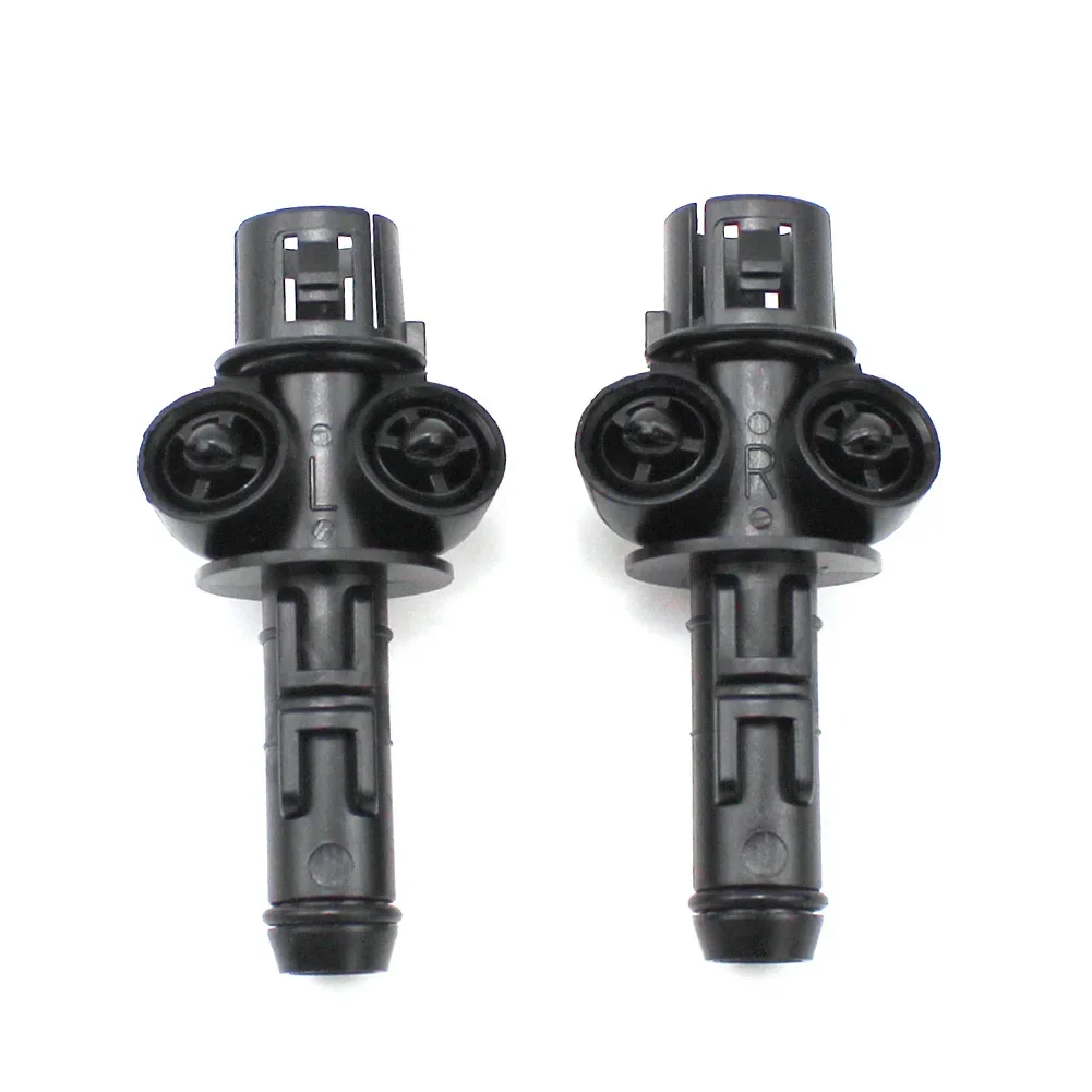 

2PCS Front Bumpers Headlight Nozzle sprayer jet washer headlamp cleaner cover adapter holder for Toyota Avensis