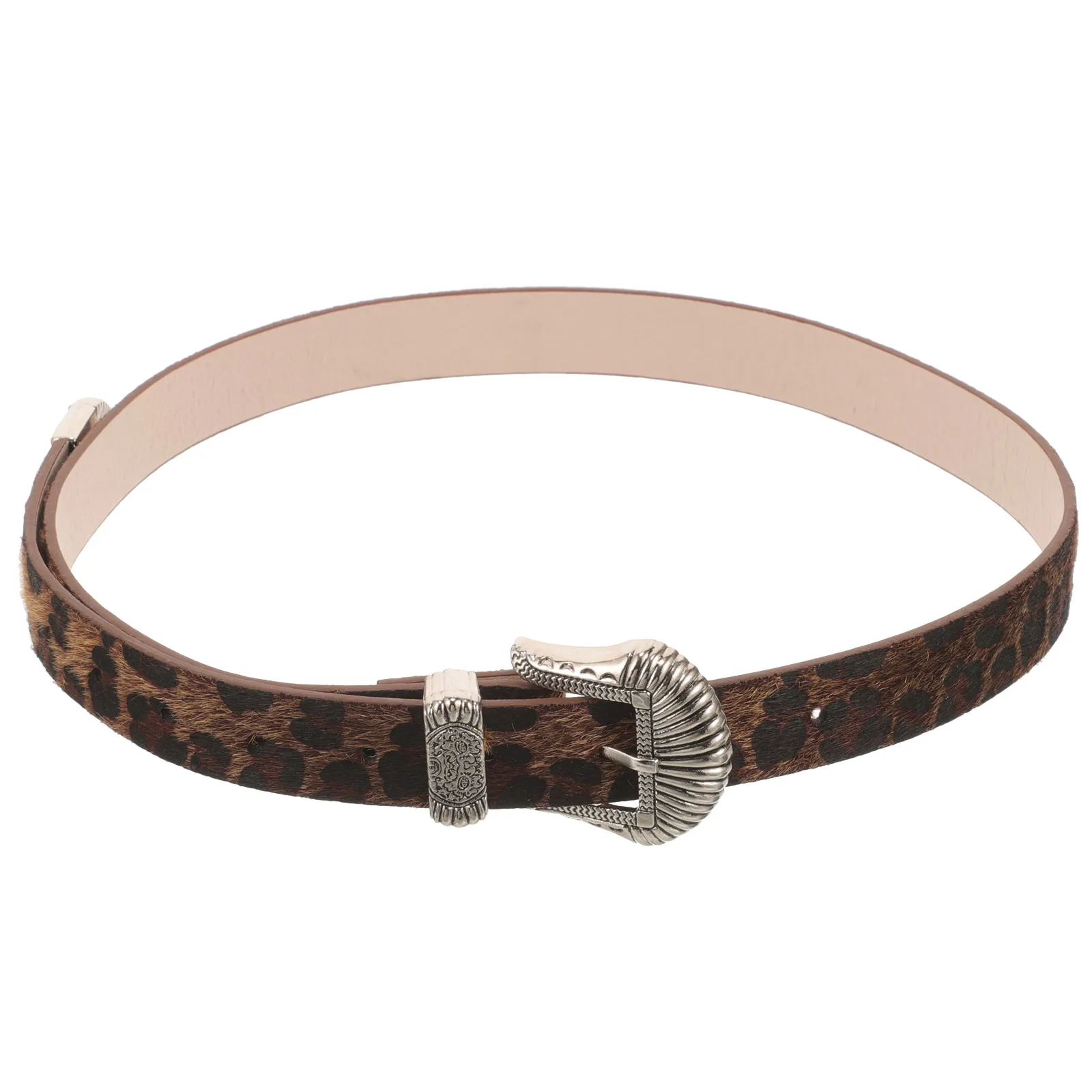 

Vintage Leopard Print Metal Waist Belt Women Decorative Dress Belt Jeans Western Party Women Belts for Jeans Women's Belts