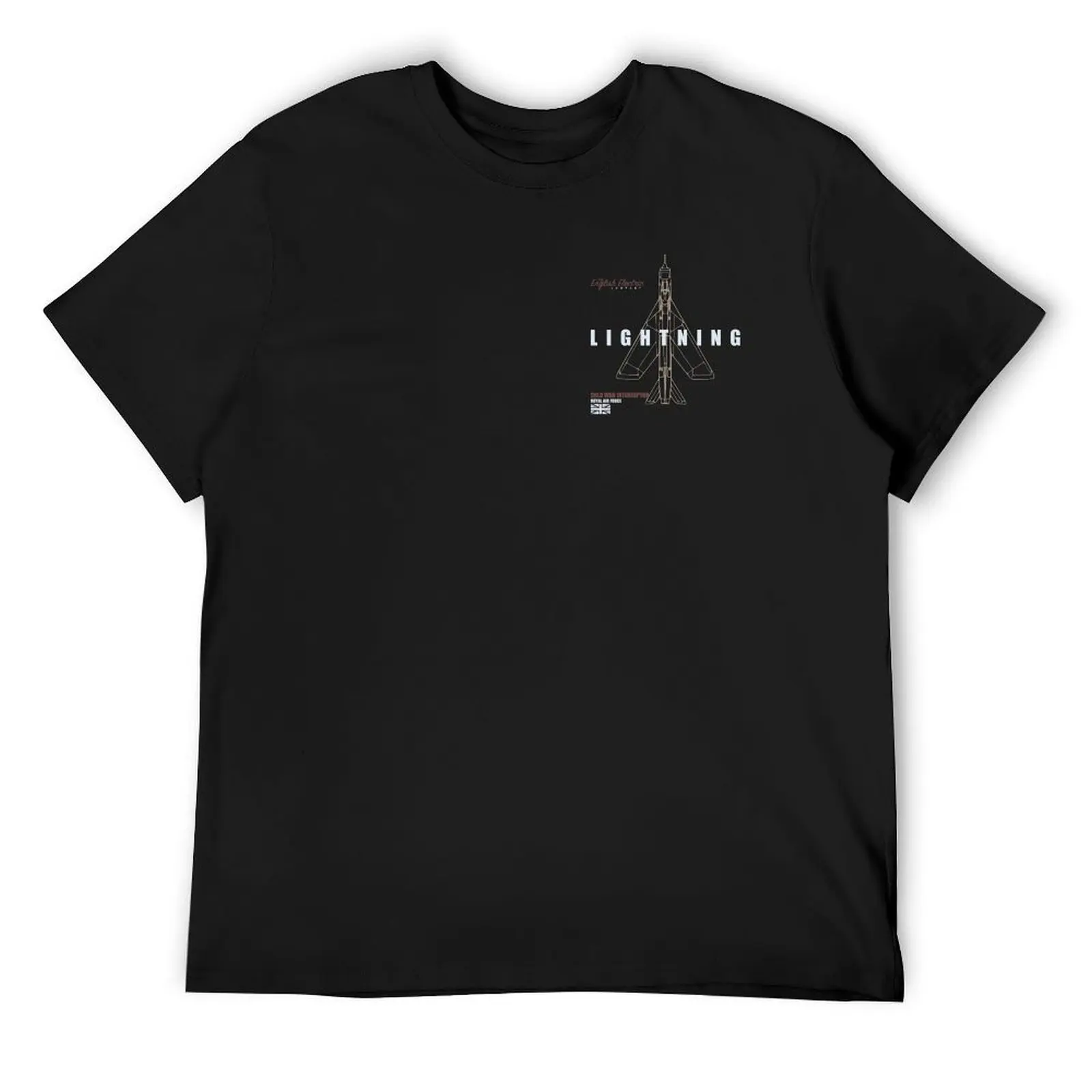 

English Electric Lightning (Small logo) T-Shirt vintage anime shirt man clothes oversized mens graphic t-shirts pack