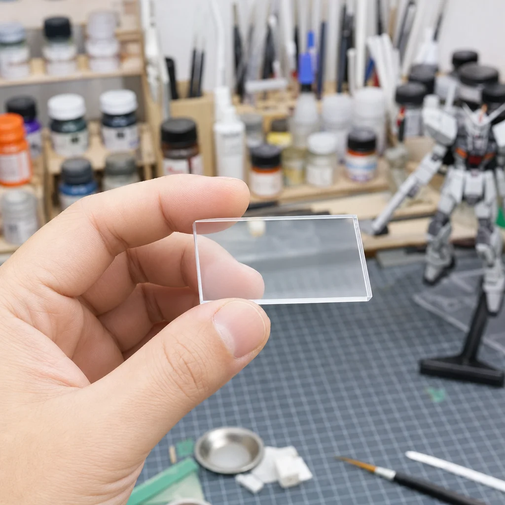 

TRANSPARENT / CLEAR BASES for Miniatures - Rectangle 25x50mm Clear Bases