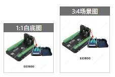 1pcs Motion controller 6 axis, Ethernet mach3 engraving machine controller numerical control machine control EC500
