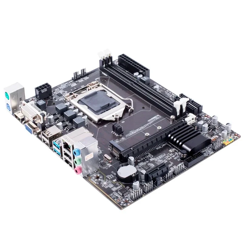 The new luxury H81/B85 computer motherboard gigabit network card supports fourth and fifth generation I3 I5 I7 CPUs