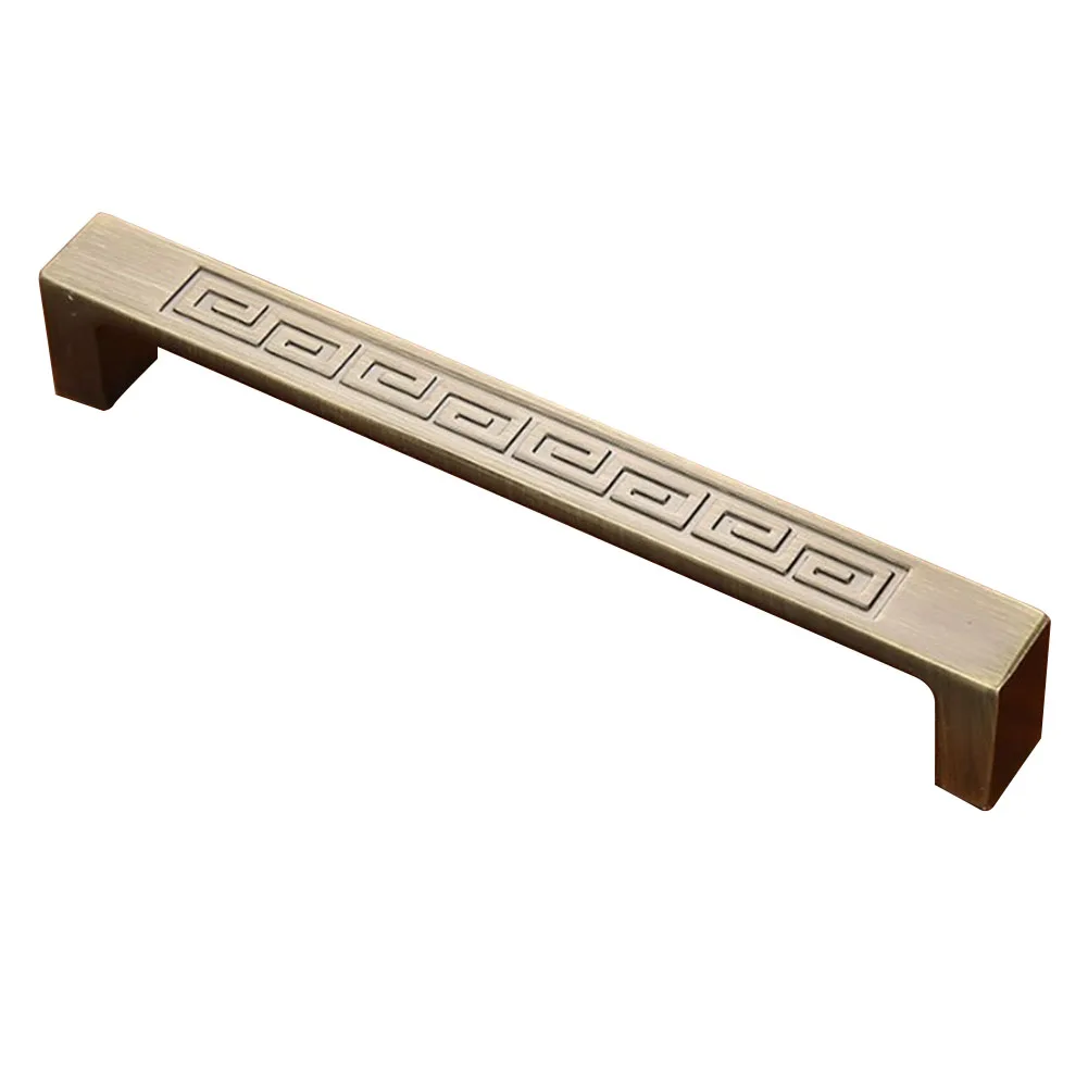 Maniglia in stile cinese Maniglia per mobili in bronzo Decorazione perfetta fusione dell'arte Bordi raffinati per armadi
