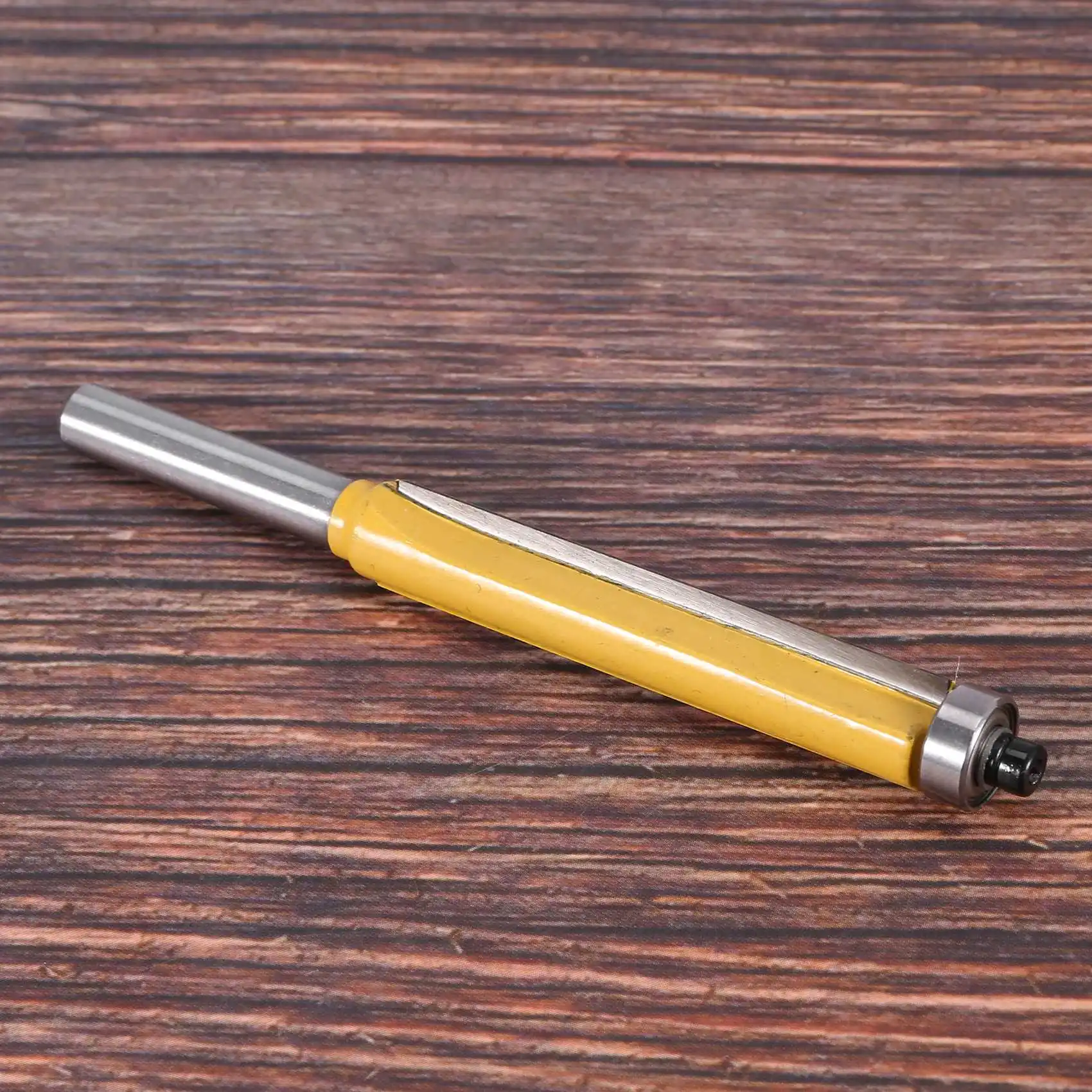 

SYW-2 Inch Height Extra Long Flush Trim Router Bit 1/4 Inch X 3/8 Inch Woodworking Milling Cutter For Wood Diy Tool