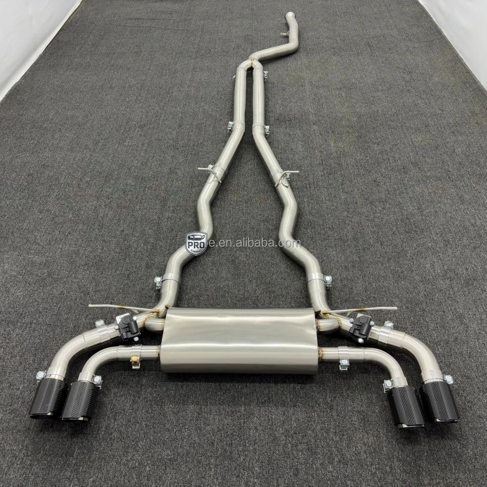 PRO Valvetronic Exhaust Muffler for BMW 540i 540 G30 G38 530i 3.0T B58 Stainless Steel Exhaust Catback With Remote Control