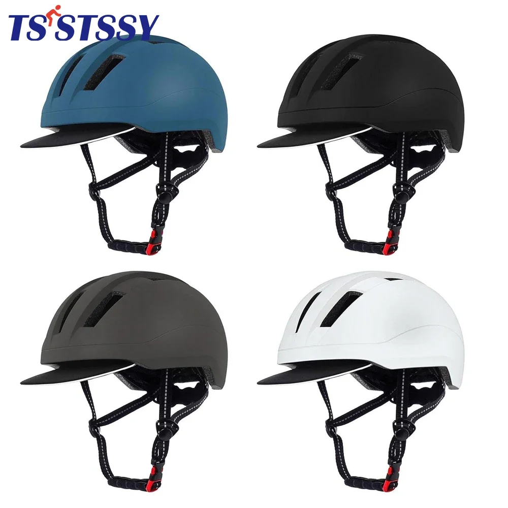 

Men Women Adult Bike Helmet Lightweight & Adjustable Bicycle Cycling Helmets for Urban Commuter Helmet Scooter Skate Helmet