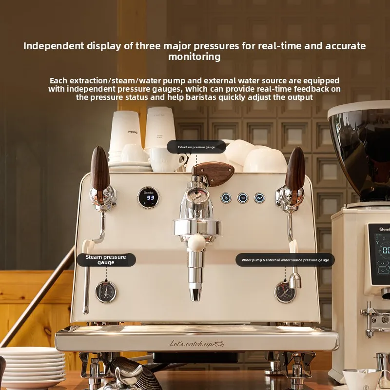 3126C/3226C Penguin 3rd Generation Single and Double Head Coffee Machine, Commercial Italian Semi-automatic E61