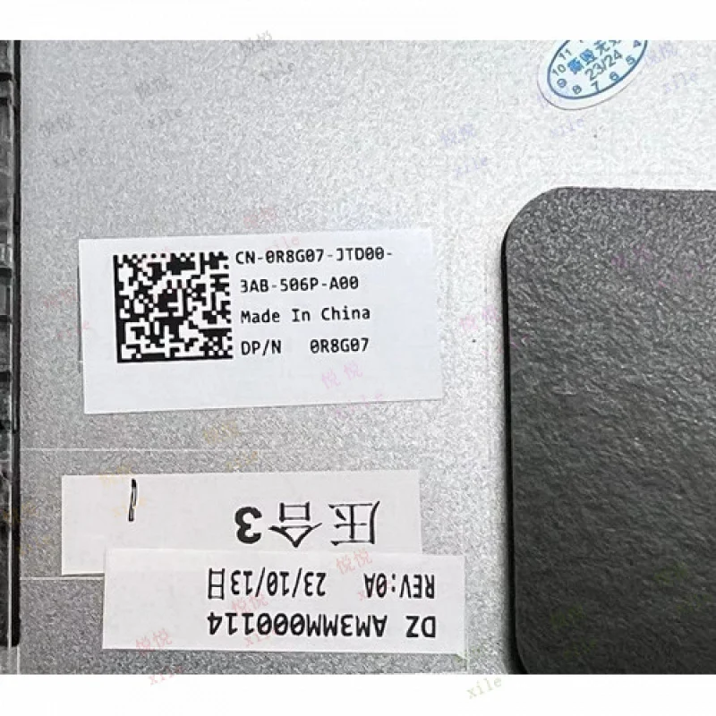 L+ 0R8G07 R8G07 New For Dell Precision 7680 M7680 Lcd Rear Cover Top Screen Case