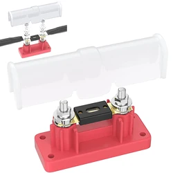 ANL Car Audio Fuse Power Fuse Holder 500 Amp ANL Fuse & Holder Kit Terminal Stud 5/16”(M8)