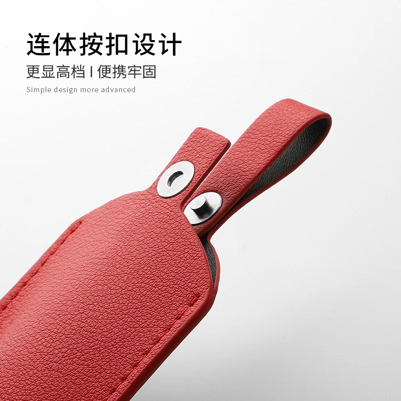 For NIO Firefly 2025 Leather Smart Key Keyless Remote Entry Fob Case Cover