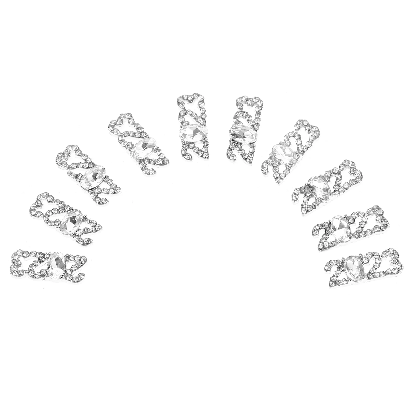 

Nail Diamond Decorations Fancy Charms for Nails and Accessories Colorful Rhinestones Number Jewelry Decorative Gems