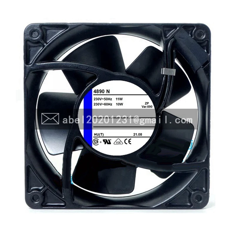 brandnew 4890n 4890 n ac 230v ventilador de refrigeracao original refrigerador 119x119x38 mm 01