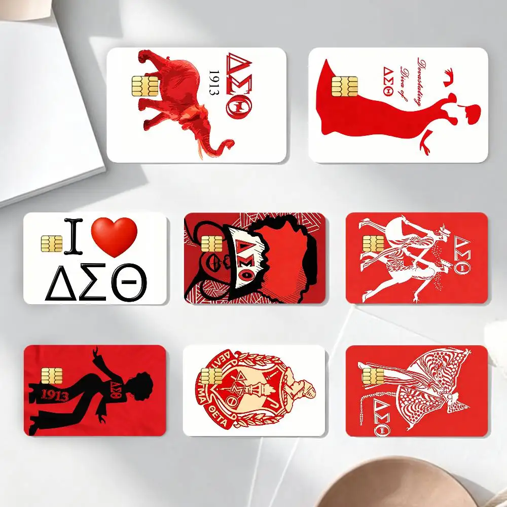 

D-Delta S-SigmaS Sticker Decoration Creative Bank Card Bus Metro Waterproof Sticker