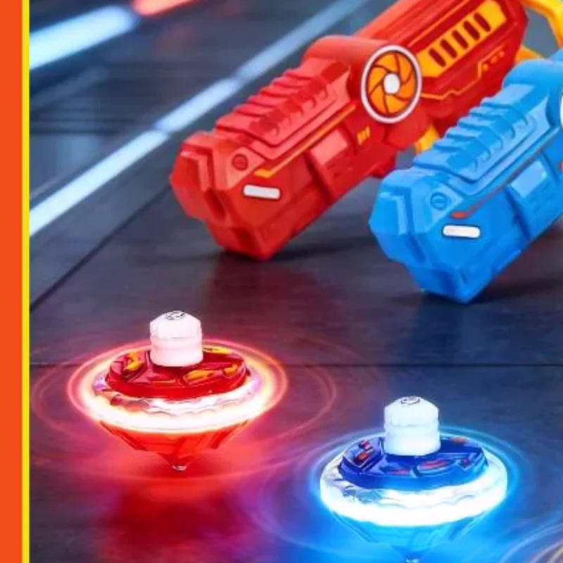 Spin Top Gyro Toy - 1세트 합금 조명 자이로 장난감, LED