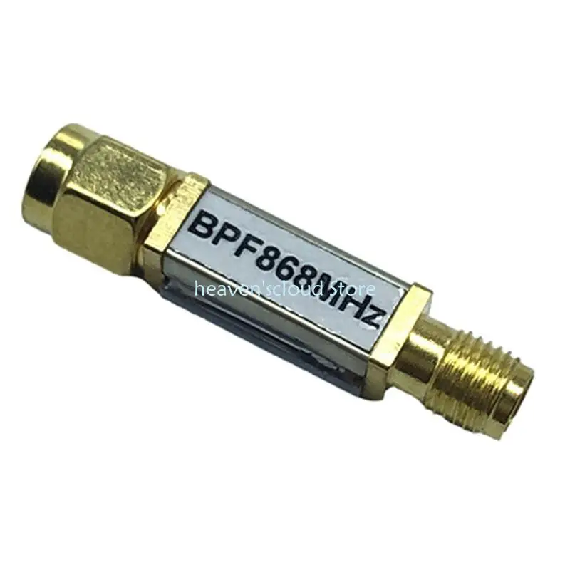 Y88B 868MHz RFID Bandpass Filter แบนด์วิดธ์ 867-869MHz SMA การสูญเสียการแทรกขนาดเล็ก
