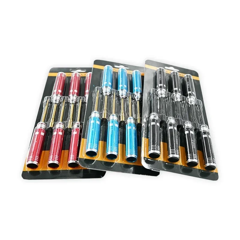 7pcs Short Handle Nut Driver Hex Screwdriver Tools Kit For Trxs Trx4m Axial Scx24 Fms Fcx24 1/18 1/24 Rc Mini Crawler Car