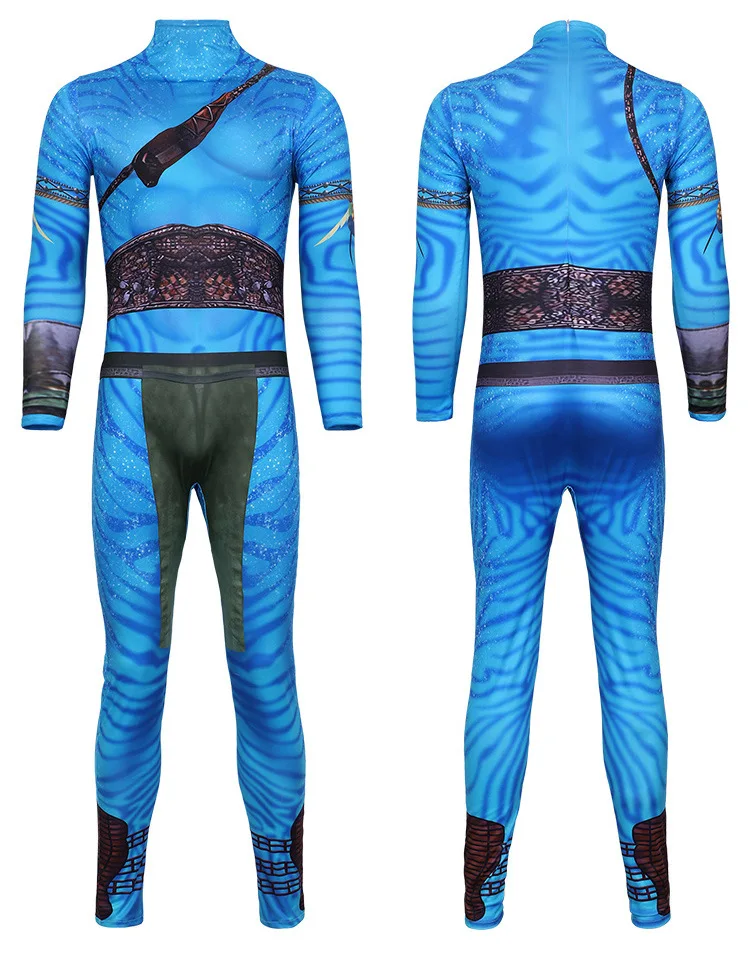 Cosplay Animal Movies Print Costume Bodysuit Suit Long Sleeve Jumpsuit Halloween Party Funny Parent Child Purim Holiday Clothes